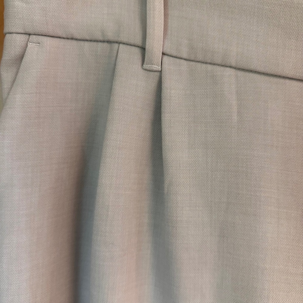 Abercrombie & Fitch Neutral Beige Wide Leg Trousers - Picture 2 of 10